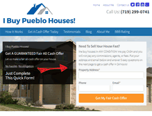 Tablet Screenshot of ibuypueblohouses.com